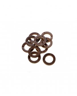 Brooks Brown Leather Ring for Handlebar Grip (10 pieces) - BYB 333